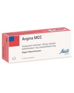 Angina MCC tablettes à sucer